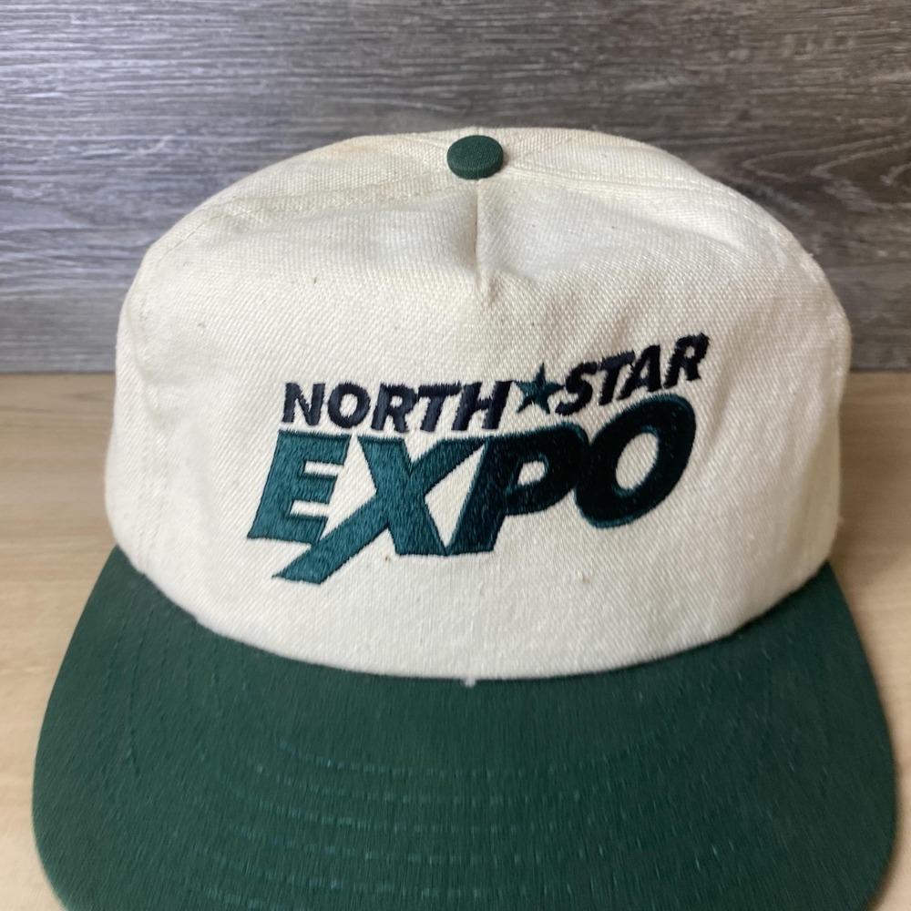 Vintage North Star Expo Hat Cap Snap Back Best Load Embroidered Mens 90s - Picture 2 of 11